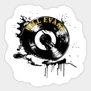 Splash Vinyl - Bill Evans Sticker